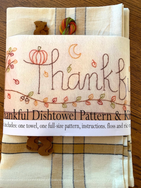 Assorted Fall Turkey Embroidered Dishtowel (Set Of 3)