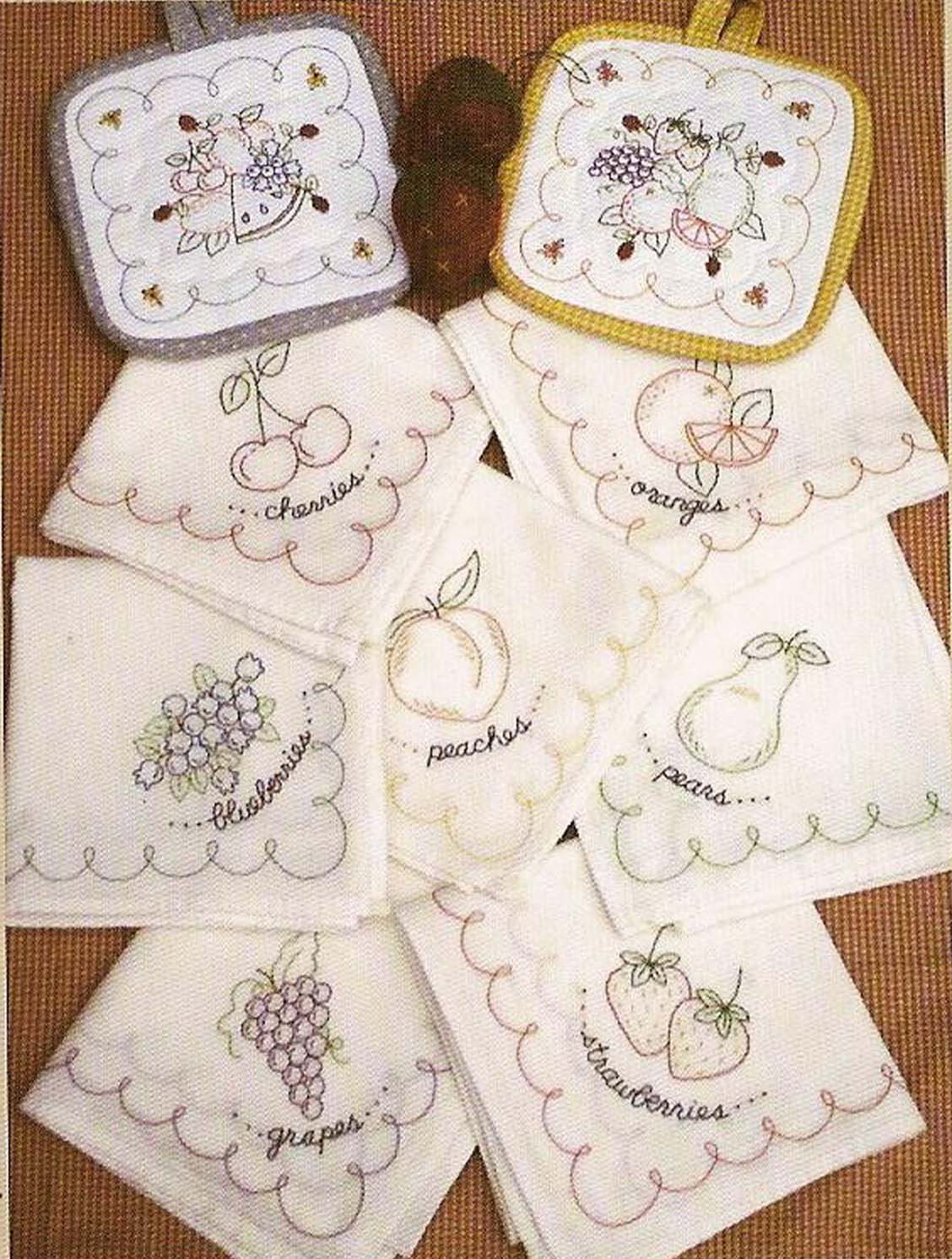 1950s Vintage Workbasket Embroidery Transfer 2968 DOW Bird Tea Towels –  Vintage4me2